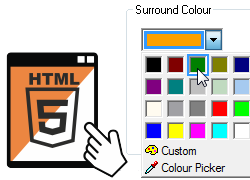 HTML5 Background Colour